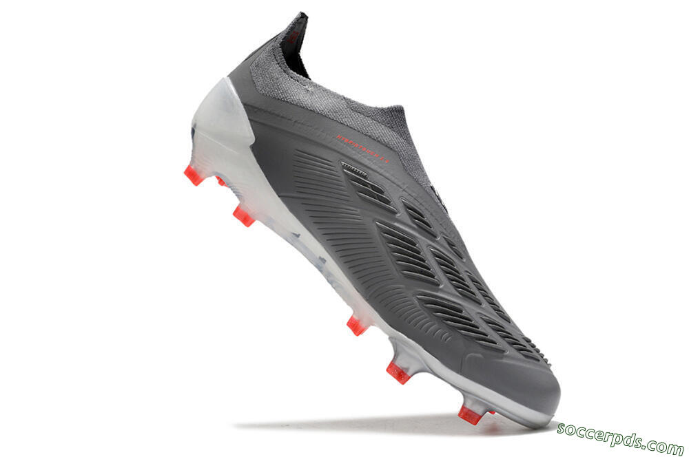 Adidas Predator Accuracy+ FG Low-Tops Football Boots - Brown/Silver/Red 4