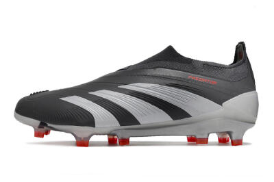 Adidas Predator Accuracy+ FG Low-Tops Football Boots - Brown/Silver/Red