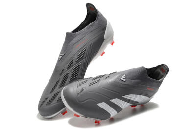 Adidas Predator Accuracy+ FG Low-Tops Football Boots - Brown/Silver/Red