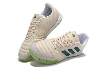 Adidas Top Sala FG Low-Tops Football Shoes - Grey/Green