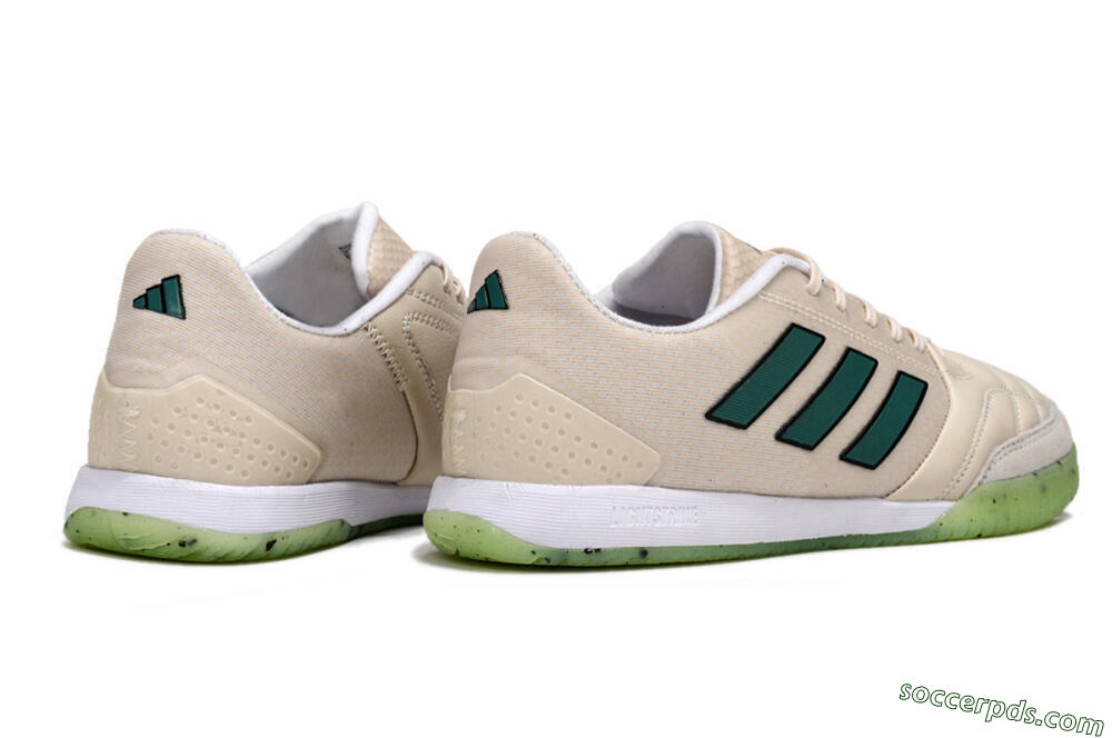 Adidas Top Sala FG Low-Tops Football Shoes - Grey/Green 6
