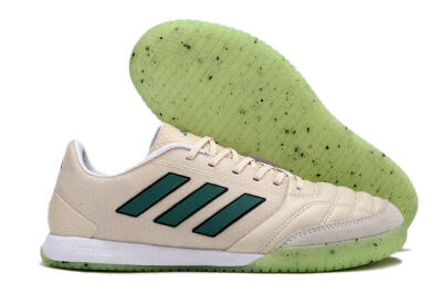 Adidas Top Sala FG Low-Tops Football Shoes - Grey/Green