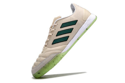 Adidas Top Sala FG Low-Tops Football Shoes - Grey/Green