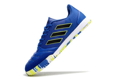 Adidas Top Sala FG Low-Tops Football Shoes - Blue/Black/Yellow