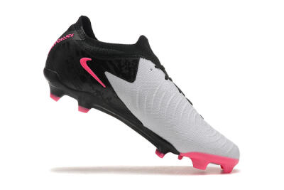 Nike Phantom Luna Elite NU FG Low-Tops Football Boots - White/Black/Pink