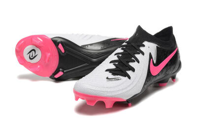 Nike Phantom Luna Elite NU FG Low-Tops Football Boots - White/Black/Pink