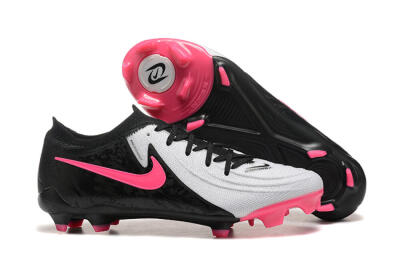 Nike Phantom Luna Elite NU FG Low-Tops Football Boots - White/Black/Pink