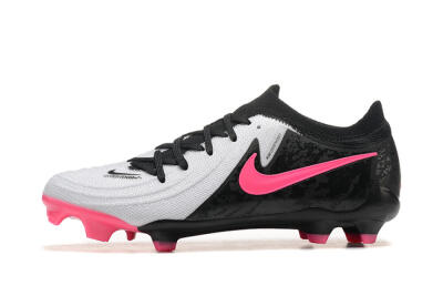 Nike Phantom Luna Elite NU FG Low-Tops Football Boots - White/Black/Pink