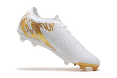 Nike Phantom Luna Elite NU FG Low-Tops Football Boots - White/Gold