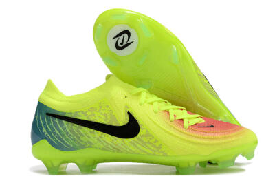 Nike Phantom Luna Elite NU FG Low-Tops Football Boots - Yellow/Black/Orange