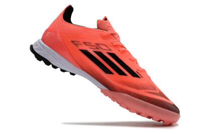 Adidas F50 Adizero TF Low-Tops Football Shoes - Red/Black/White