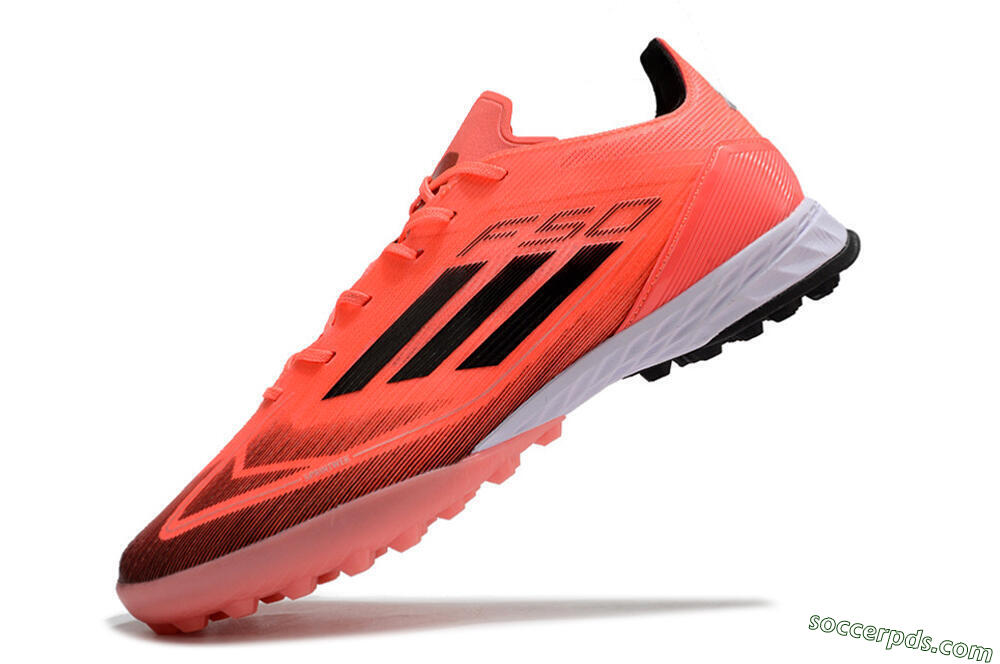 Adidas F50 Adizero TF Low-Tops Football Shoes - Red/Black/White 5