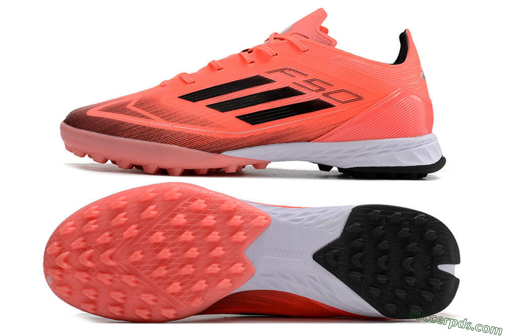 Adidas F50 Adizero TF Low-Tops Football Shoes - Red/Black/White 0