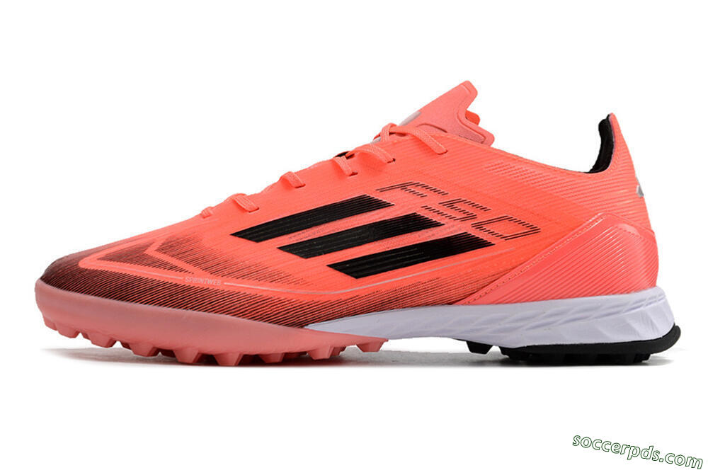 Adidas F50 Adizero TF Low-Tops Football Shoes - Red/Black/White 2
