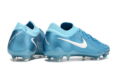 Nike Phantom Luna Elite NU FG Low-Tops Football Boots - Light Blue/White