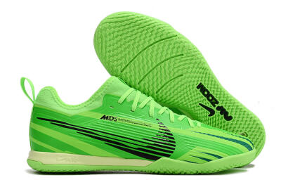 Nike Air Zoom Mercurial Vapor 15 Pro IC Low-Tops Football Shoes - Green/Black/Yellow