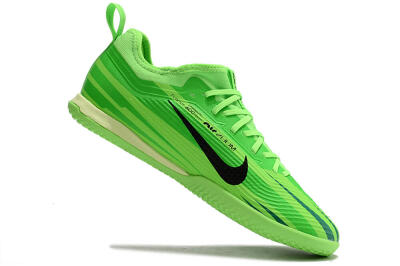 Nike Air Zoom Mercurial Vapor 15 Pro IC Low-Tops Football Shoes - Green/Black/Yellow