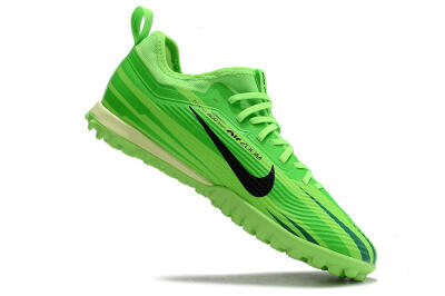 Nike Air Zoom Mercurial Vapor 15 Pro TF Low-Tops Football Shoes - Green/Black/Yellow