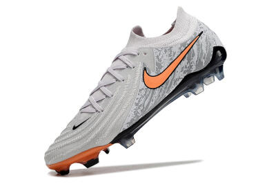 Nike Phantom Luna Elite FG Low-Tops Football Boots - Grey/Orange/Black