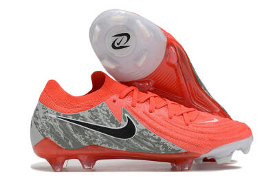 Nike Phantom Luna Elite FG Low-Tops Football Boots - Red/Black/Green