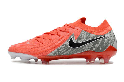 Nike Phantom Luna Elite FG Low-Tops Football Boots - Red/Black/Green