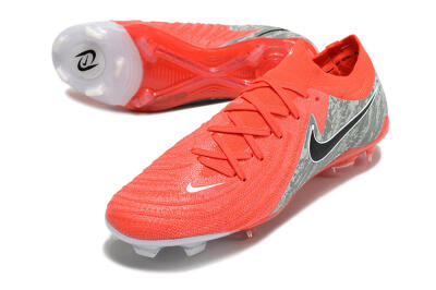 Nike Phantom Luna Elite FG Low-Tops Football Boots - Red/Black/Green