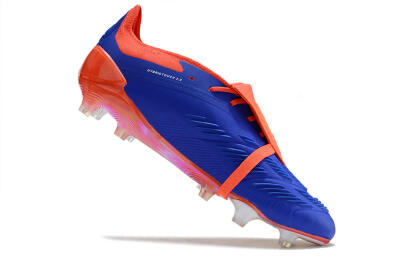Adidas Predator Elite Foldover Tongue FG Low-Tops Football Boots - Blue/White/Red