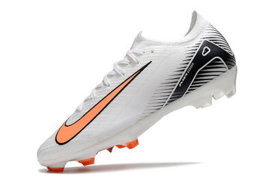 Nike Air Zoom Mercurial Vapor 16 Elite FG Low-Tops Football Boots - White/Orange/Black