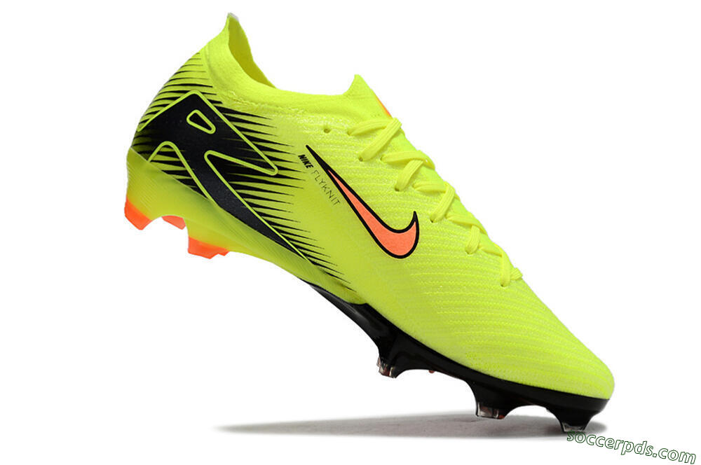 Nike Air Zoom Mercurial Vapor 16 Elite FG Low-Tops Football Boots - Yellow/Orange/Black 4