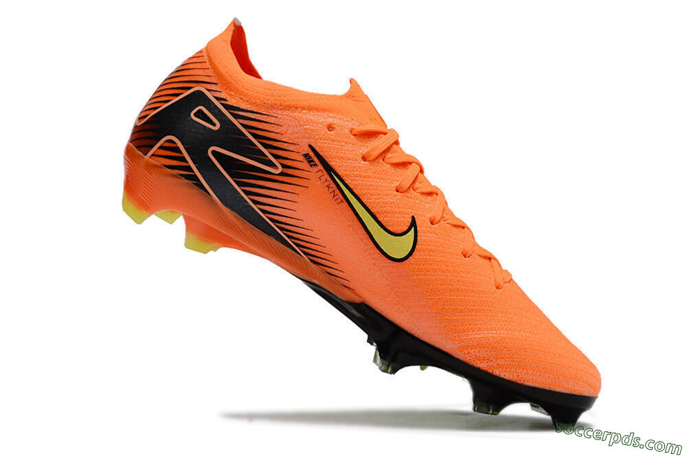 Nike Air Zoom Mercurial Vapor 16 Elite FG Low-Tops Football Boots - Orange/Yellow/Black 4