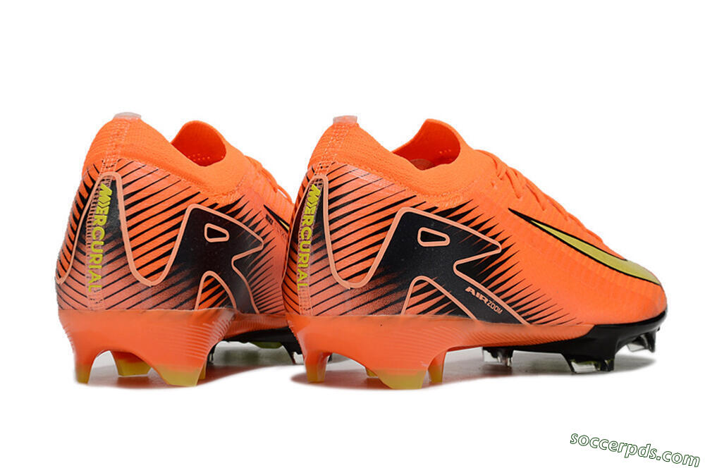 Nike Air Zoom Mercurial Vapor 16 Elite FG Low-Tops Football Boots - Orange/Yellow/Black 6