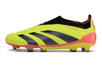 Adidas Predator Accuracy+ Laceless FG Low-Tops Football Boots - Yellow/Black/Orange