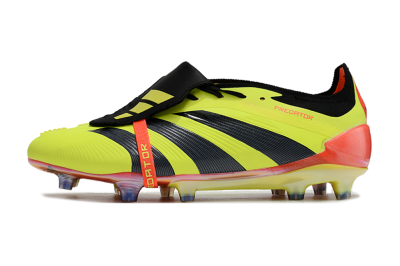 Adidas Predator Elite Foldover Tongue FG Low-Tops Football Boots - Yellow/Black/Orange