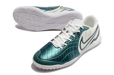 Nike Tiempo Legend 10 Academy IC Low-Tops Football Shoes - Blue/White