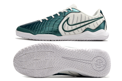 Nike Tiempo Legend 10 Academy IC Low-Tops Football Shoes - Blue/White