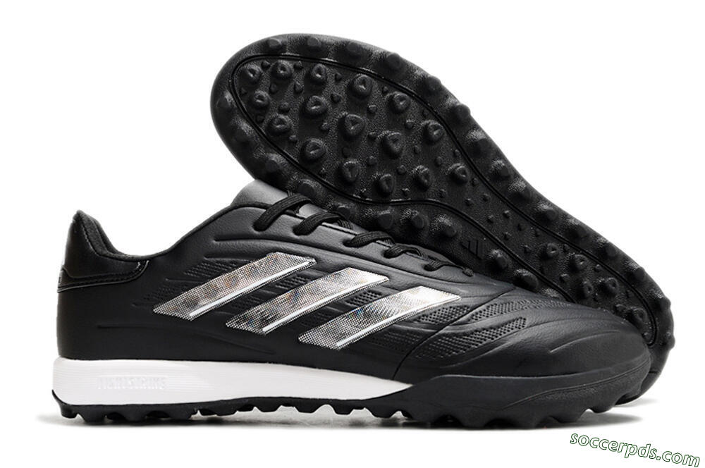 Adidas Copa Pure.3 TF Low-Tops Football Shoes - Black/Sliver/White 1