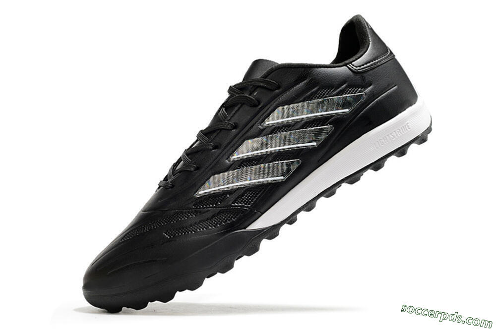 Adidas Copa Pure.3 TF Low-Tops Football Shoes - Black/Sliver/White 5