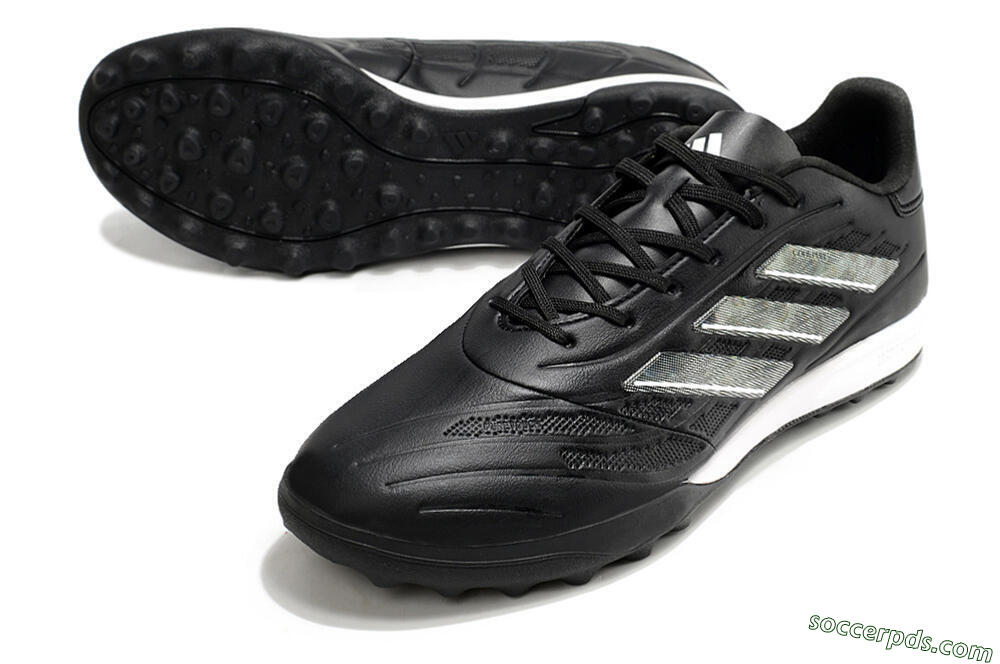 Adidas Copa Pure.3 TF Low-Tops Football Shoes - Black/Sliver/White 3
