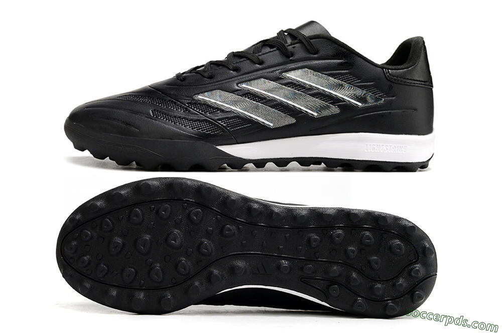 Adidas Copa Pure.3 TF Low-Tops Football Shoes - Black/Sliver/White 0
