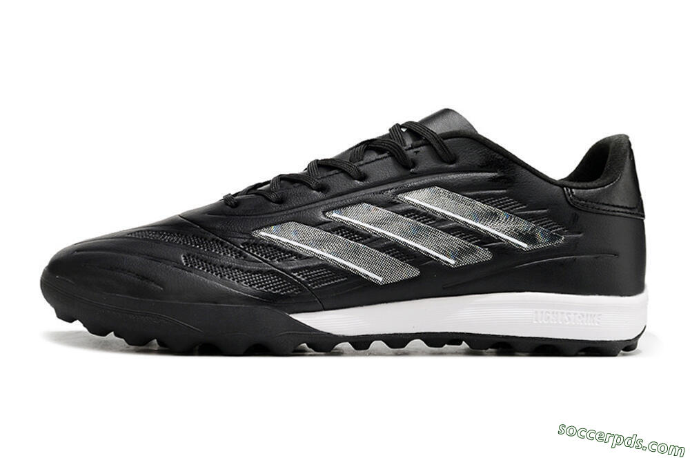 Adidas Copa Pure.3 TF Low-Tops Football Shoes - Black/Sliver/White 2