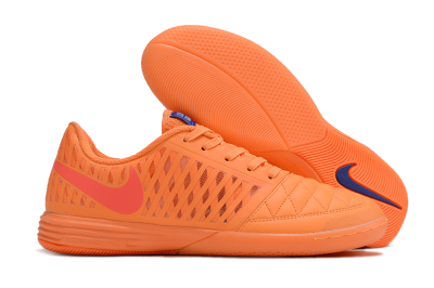 Nike Lunar Gato 2 IC Low-Tops Football Shoes - Orange/Black/Red