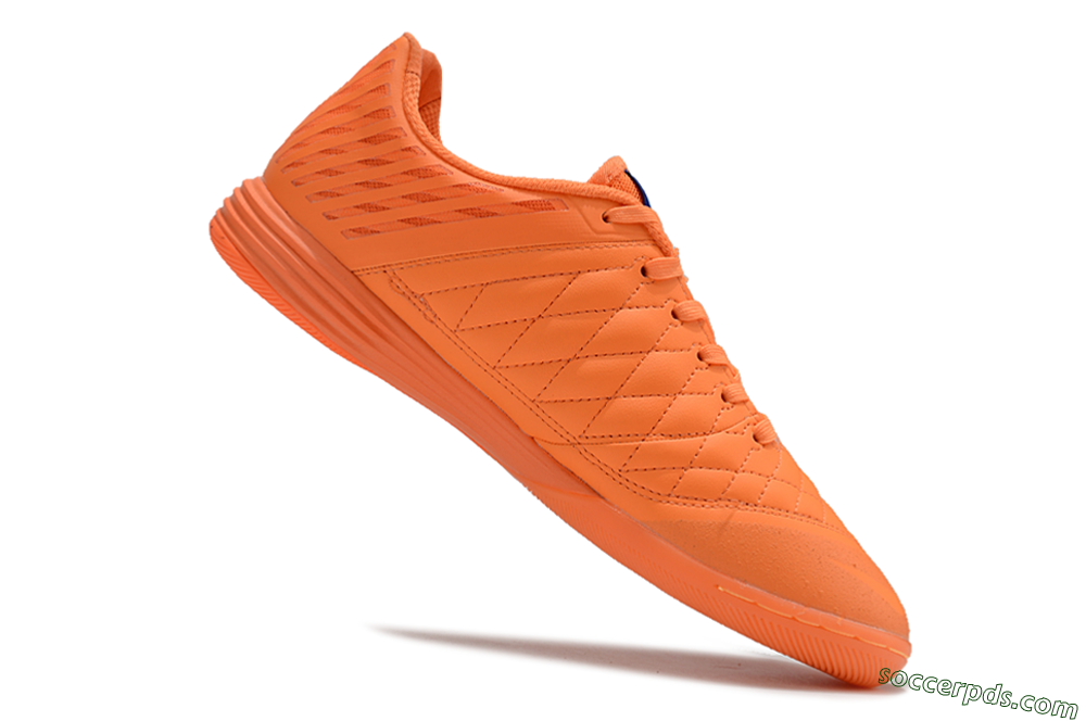 Nike Lunar Gato 2 IC Low-Tops Football Shoes - Orange/Black/Red 4