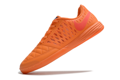 Nike Lunar Gato 2 IC Low-Tops Football Shoes - Orange/Black/Red