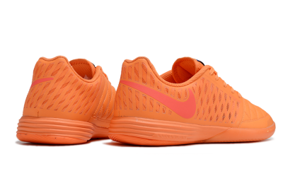 Nike Lunar Gato 2 IC Low-Tops Football Shoes - Orange/Black/Red