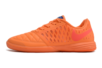 Nike Lunar Gato 2 IC Low-Tops Football Shoes - Orange/Black/Red