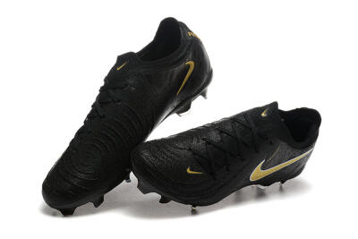 Nike Phantom Luna Elite NU FG Low-Tops Football Boots - Black/Gold