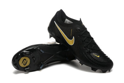 Nike Phantom Luna Elite NU FG Low-Tops Football Boots - Black/Gold