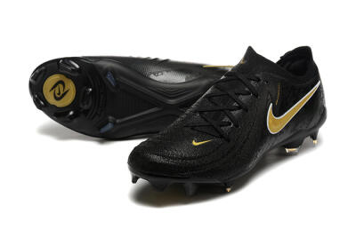 Nike Phantom Luna Elite NU FG Low-Tops Football Boots - Black/Gold