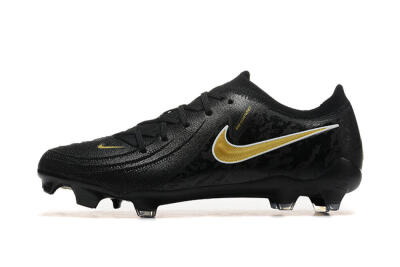 Nike Phantom Luna Elite NU FG Low-Tops Football Boots - Black/Gold