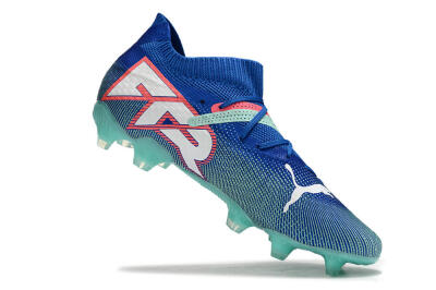 Puma Future Ultimate FG Low-Tops Football Boots - Jade/Blue/Red